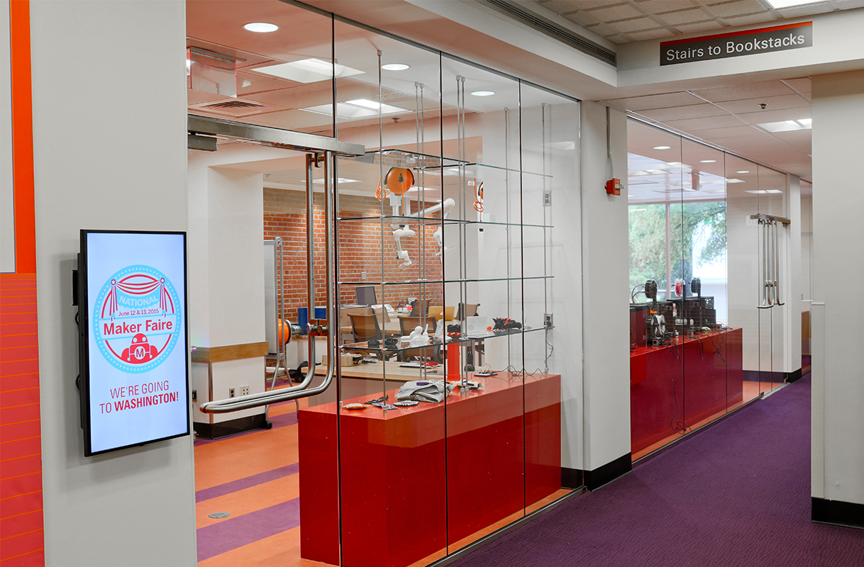 NCSU Makerspace 3D Pring Lab RND Architects, PA